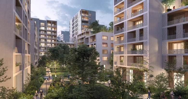 Achat / Vente appartement neuf Lyon 7 à deux pas du métro Place Jean Jaurès (69007) - Réf. 6899