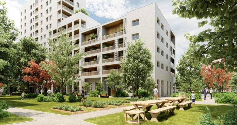 Achat / Vente appartement neuf Lyon 7 à deux pas du métro Place Jean Jaurès (69007) - Réf. 6899