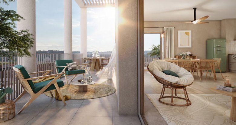 Achat / Vente appartement neuf Lyon 7ème 2 arrêts de métro B à moins de 700 mètres (69007) - Réf. 13184