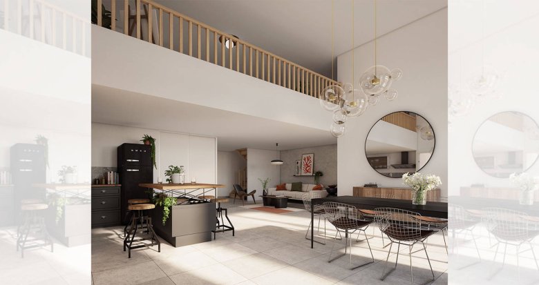 Achat / Vente appartement neuf Lyon à 4 minutes de la place Jean Jaurès (69007) - Réf. 8487