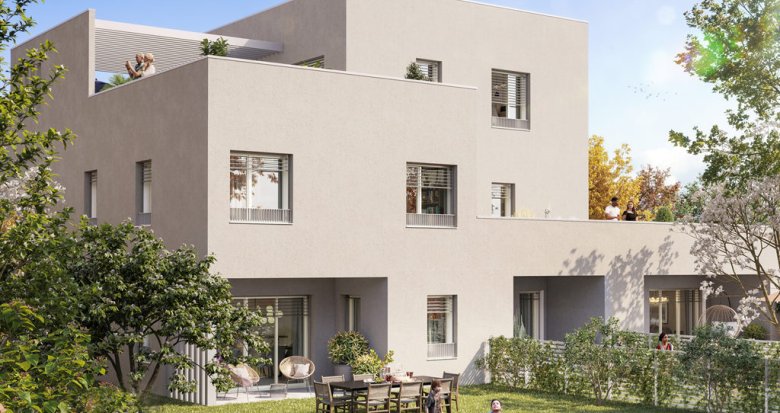 Achat / Vente appartement neuf Lyon quartier Montchat à 4 minutes du métro D (69003) - Réf. 7145