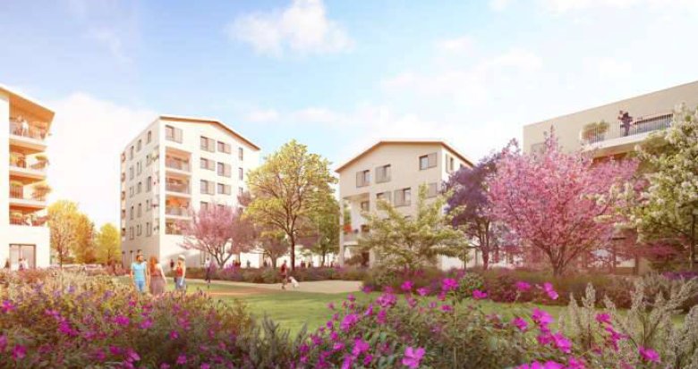 Achat / Vente appartement neuf Meyzieu quartier des Plantées proche centre (69330) - Réf. 12397