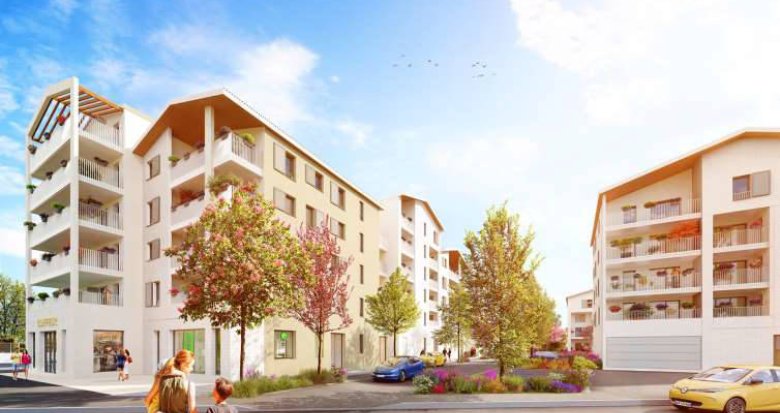 Achat / Vente appartement neuf Meyzieu quartier des Plantées proche centre (69330) - Réf. 12397