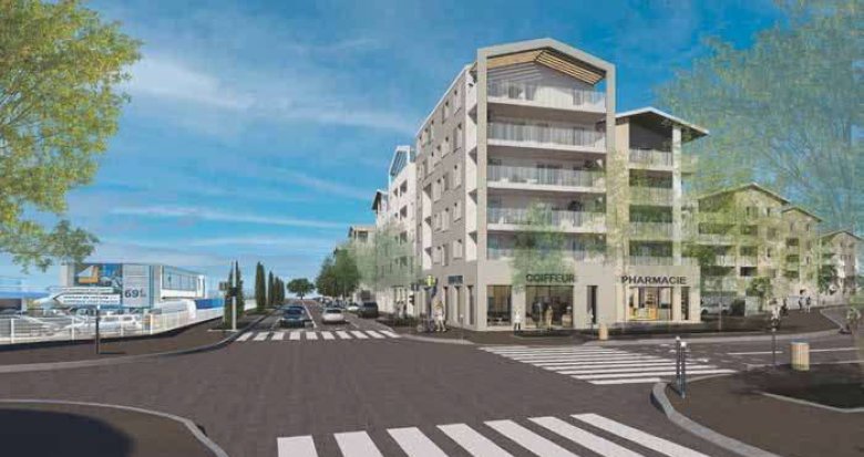 Achat / Vente appartement neuf Meyzieu quartier des Plantées proche centre (69330) - Réf. 12397