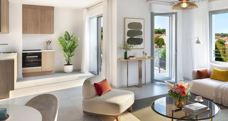 Achat / Vente appartement neuf Mions en plein coeur de ville (69780) - Réf. 13188