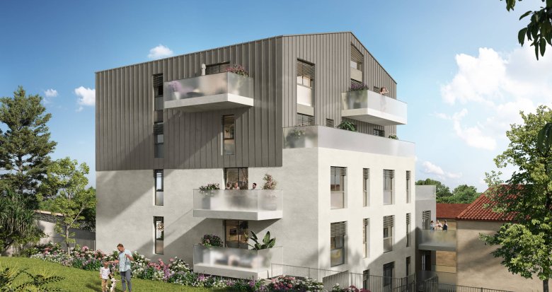 Achat / Vente appartement neuf Oullins à 500 m du métro B (69600) - Réf. 7923