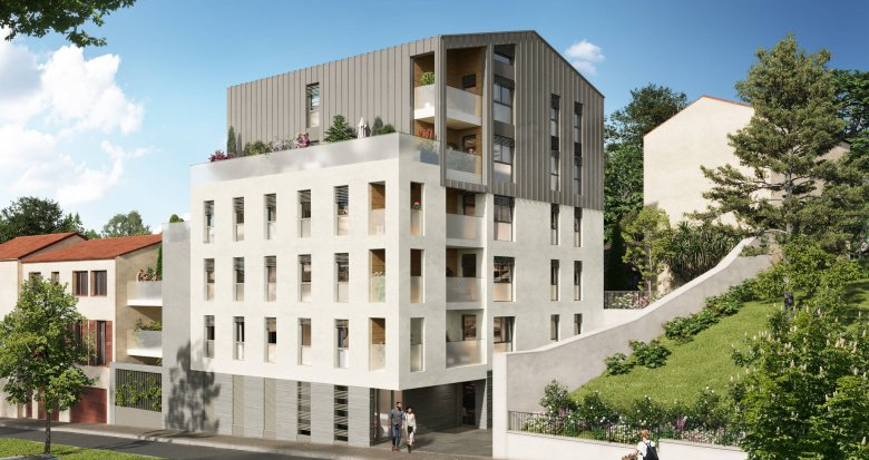 Achat / Vente appartement neuf Oullins à 500 m du métro B (69600) - Réf. 7923