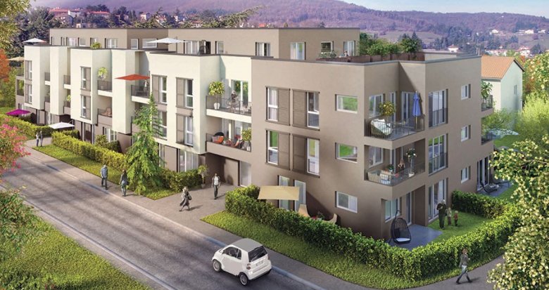 Achat / Vente appartement neuf Pollionnay dans un cadre champêtre (69290) - Réf. 352
