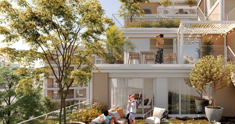 Achat / Vente appartement neuf Rillieux-la-Pape à 25 minutes du centre de Lyon (69140) - Réf. 13185