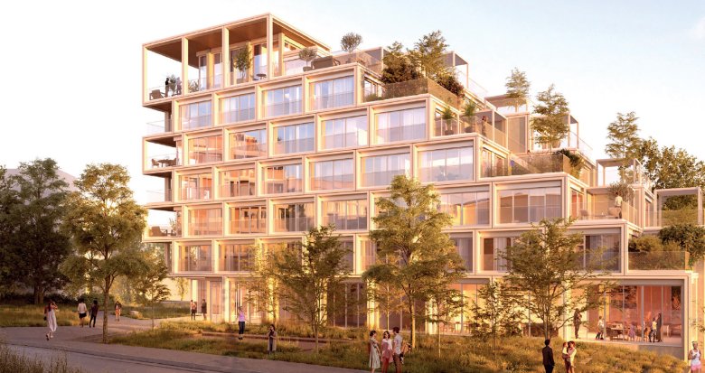 Achat / Vente appartement neuf Rillieux-la-Pape à 25 minutes du centre de Lyon (69140) - Réf. 13185