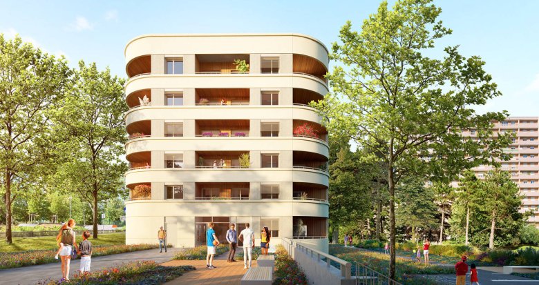 Achat / Vente appartement neuf Rillieux-la-Pape à 4 min à pied du bus C5 direction Lyon (69140) - Réf. 12144