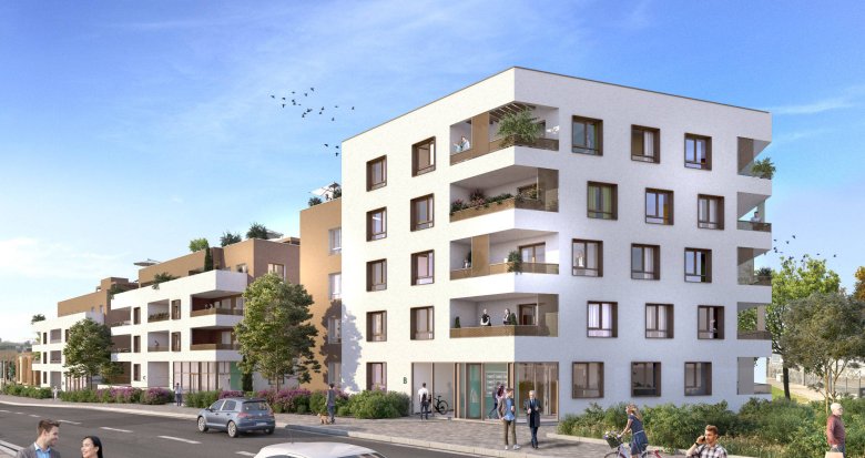 Achat / Vente appartement neuf Rillieux-la-Pape à moins de 2 kilomètres de la gare TER (69140) - Réf. 6581