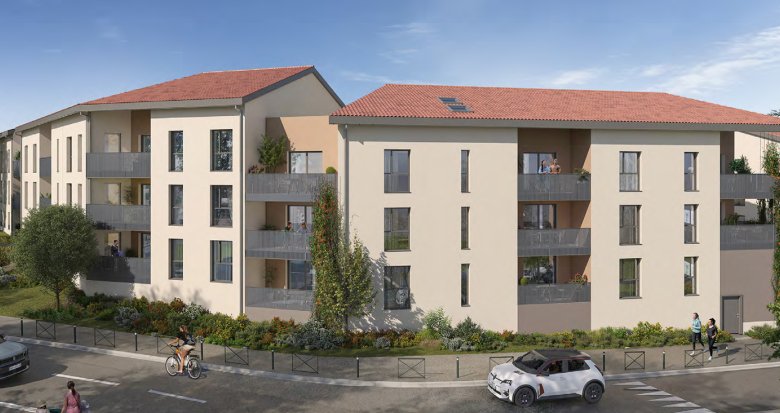 Achat / Vente appartement neuf Rillieux-la-Pape centre à 2 km de la gare de Sathonay-Rillieux (69140) - Réf. 13805