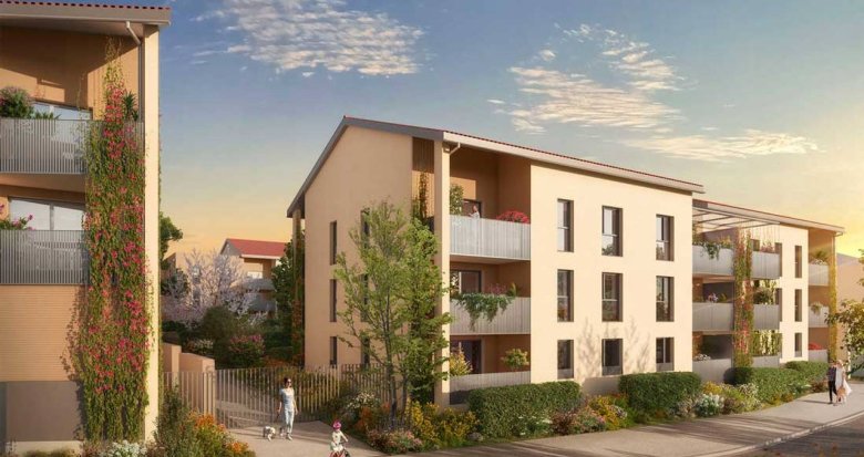 Achat / Vente appartement neuf Rillieux-la-Pape quartier pavillonnaire proche coeur de bourg (69140) - Réf. 7178