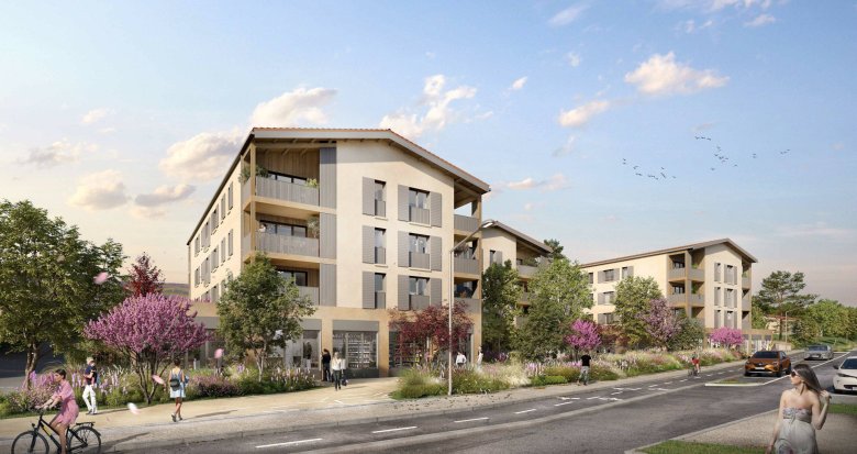 Achat / Vente appartement neuf Sain-Bel à 500 mètres de la gare (69210) - Réf. 12454