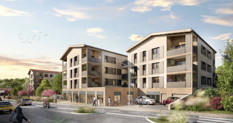 Achat / Vente appartement neuf Sain-Bel à 500 mètres de la gare (69210) - Réf. 12454