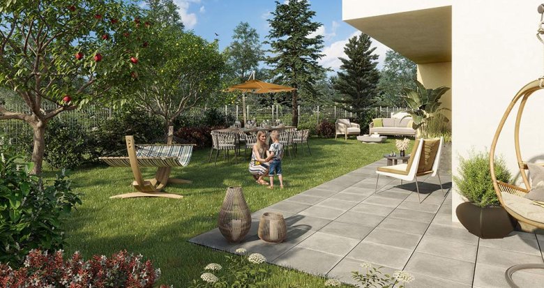 Achat / Vente appartement neuf Saint-Bonnet-de-Mure proche place de l’Ancienne Mairie (69720) - Réf. 8454