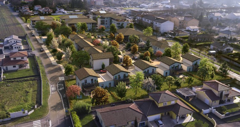 Achat / Vente appartement neuf Saint-Pierre-de-Chandieu à 500m du coeur de ville (69780) - Réf. 6895