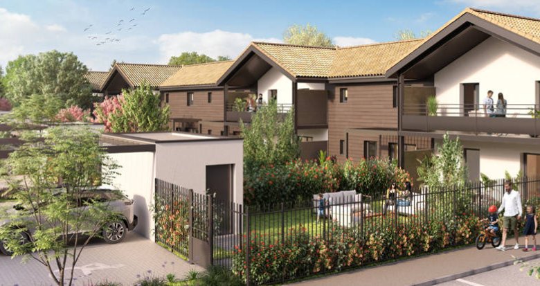 Achat / Vente appartement neuf Saint-Pierre-de-Chandieu à 500m du coeur de ville (69780) - Réf. 6895