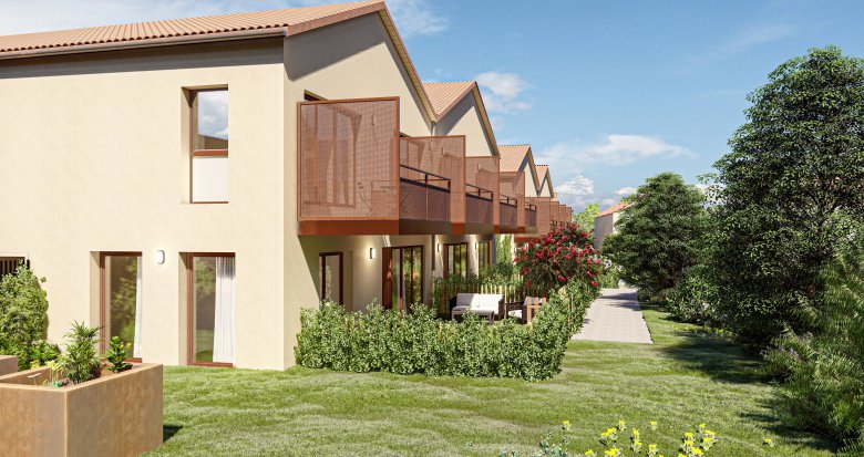Achat / Vente appartement neuf Saint-Priest à deux pas du quartier Le Village (69800) - Réf. 6073