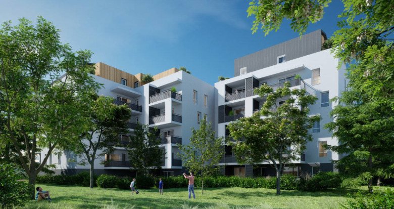 Achat / Vente appartement neuf Saint-Priest au pied du tramway (69800) - Réf. 7021