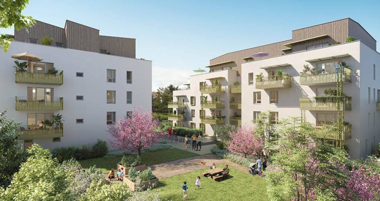 Achat / Vente appartement neuf Saint-Priest en plein centre-ville (69800) - Réf. 7153