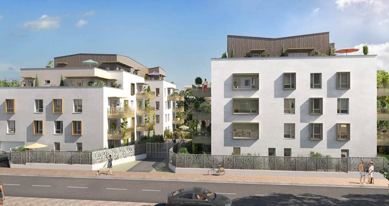 Achat / Vente appartement neuf Saint-Priest en plein centre-ville (69800) - Réf. 7153