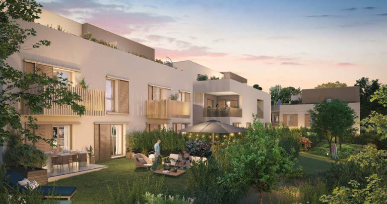 Achat / Vente appartement neuf Saint-Romain-au-Mont-d'Or à 25 minutes en voiture de Lyon (69270) - Réf. 9487