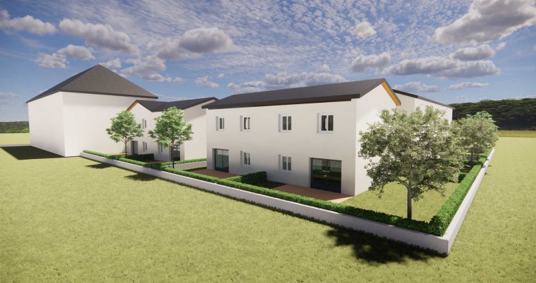 Achat / Vente appartement neuf Taponas à 600m du centre de Belleville-en-Beaujolais (69220) - Réf. 8245