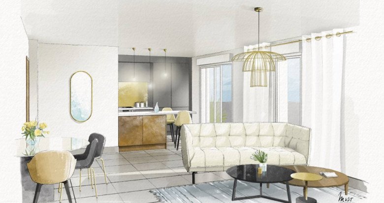 Achat / Vente appartement neuf Tassin-la-Demi-Lune au coeur du quartier d'Alaï (69160) - Réf. 6414