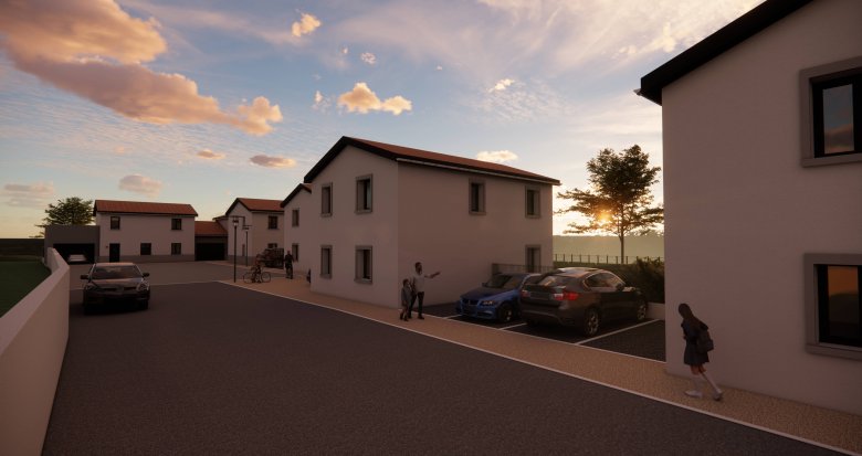 Achat / Vente appartement neuf Ternay maisons neuves à 1km du centre (69360) - Réf. 12438
