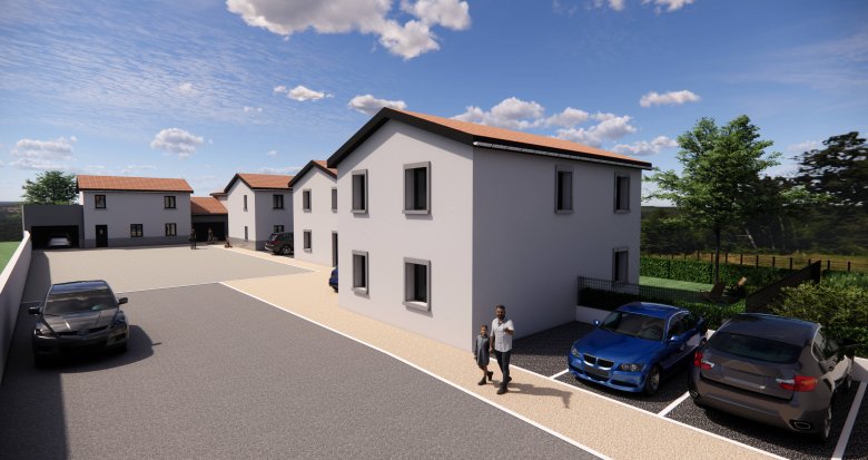 Achat / Vente appartement neuf Ternay maisons neuves à 1km du centre (69360) - Réf. 12438