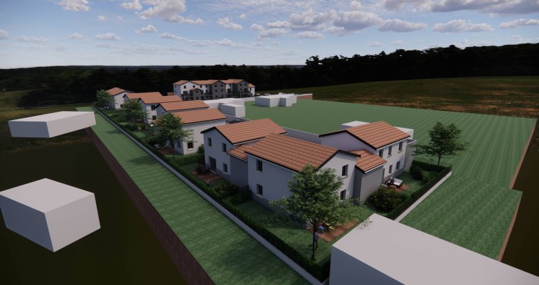 Achat / Vente appartement neuf Ternay maisons neuves à 1km du centre (69360) - Réf. 12438