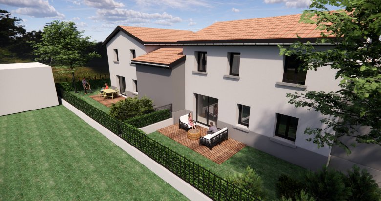 Achat / Vente appartement neuf Ternay maisons neuves à 1km du centre (69360) - Réf. 12438