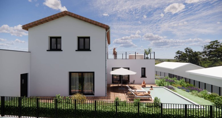 Achat / Vente appartement neuf Ternay maisons neuves à 30 min en voiture de Lyon Part-Dieu (69360) - Réf. 12439