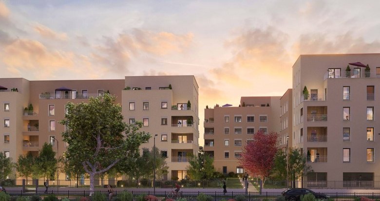 Achat / Vente appartement neuf Vaulx-en-Velin proche métro A et centre commercial (69120) - Réf. 12404