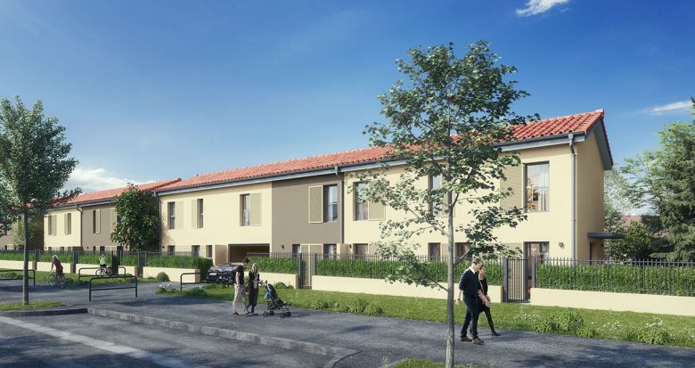 Achat / Vente appartement neuf Vaulx-en-Velin quartier pavillonnaire du Village-Nord (69120) - Réf. 6580