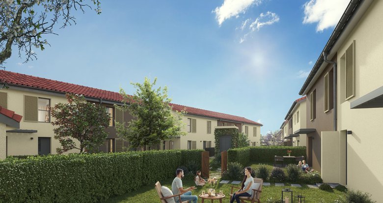 Achat / Vente appartement neuf Vaulx-en-Velin quartier pavillonnaire du Village-Nord (69120) - Réf. 6580
