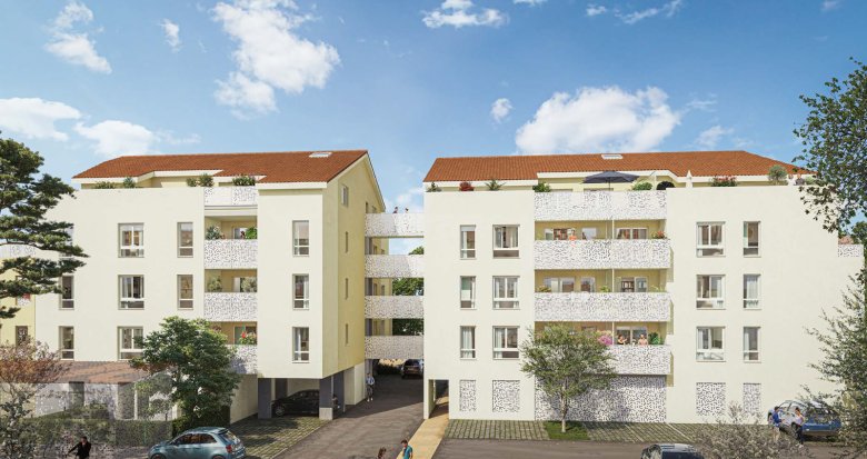Achat / Vente appartement neuf Vaulx-en-Velin quartier village proche transports (69120) - Réf. 13339