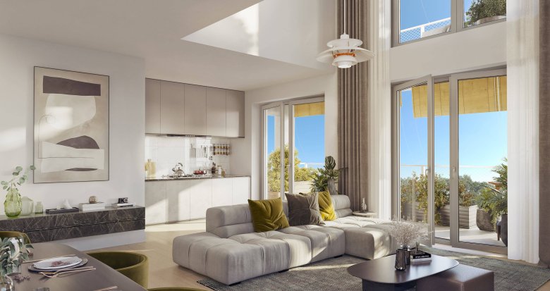 Achat / Vente appartement neuf Vénissieux au coeur de la ZAC Grand Parilly (69200) - Réf. 7881