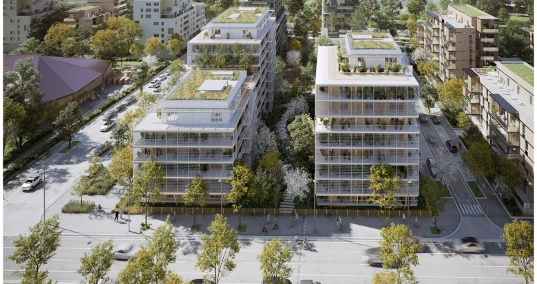 Achat / Vente appartement neuf Vénissieux au coeur de la ZAC Grand Parilly (69200) - Réf. 7881