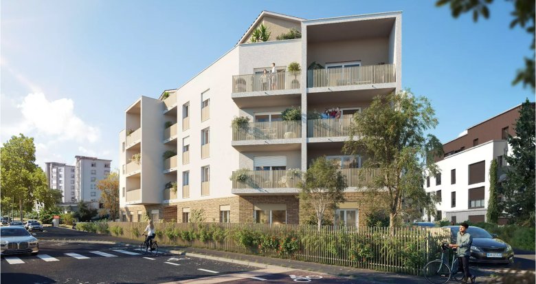 Achat / Vente appartement neuf Vénissieux au pied du métro Parilly (69200) - Réf. 13444
