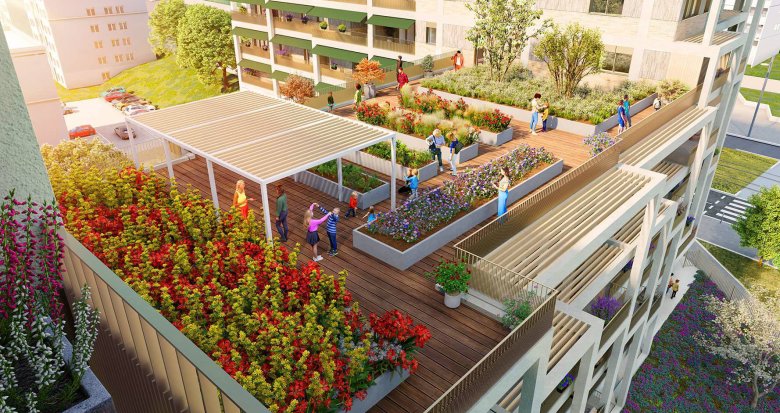Achat / Vente appartement neuf Vénissieux centre au pied du tramway T4 (69200) - Réf. 12160