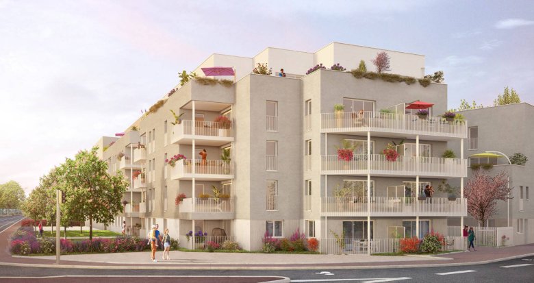 Achat / Vente appartement neuf Vénissieux face au parc du Clos Layat (69200) - Réf. 8011