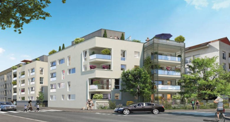 Achat / Vente appartement neuf Vénissieux proche ligne tramway T4 (69200) - Réf. 4937