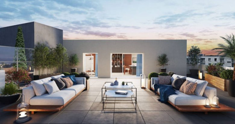 Achat / Vente appartement neuf Vénissieux proche ligne tramway T4 (69200) - Réf. 4937