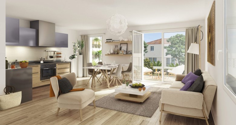 Achat / Vente appartement neuf Villefranche-sur-Saône à 30 minutes de Lyon (69400) - Réf. 13149