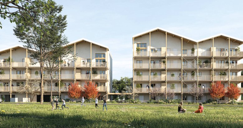 Achat / Vente appartement neuf Villefranche-sur-Saône au coeur de l'éco quartier Montplaisir (69400) - Réf. 7601