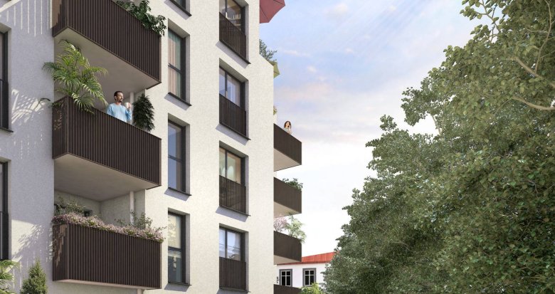 Achat / Vente appartement neuf Villeurbanne à 12 minutes en transport du coeur de Lyon (69100) - Réf. 8421