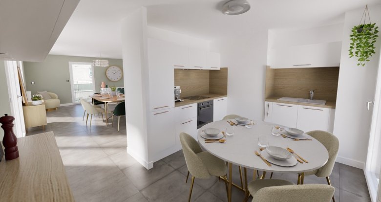 Achat / Vente appartement neuf Villeurbanne à 150m du métro A République - Villeurbanne (69100) - Réf. 9490